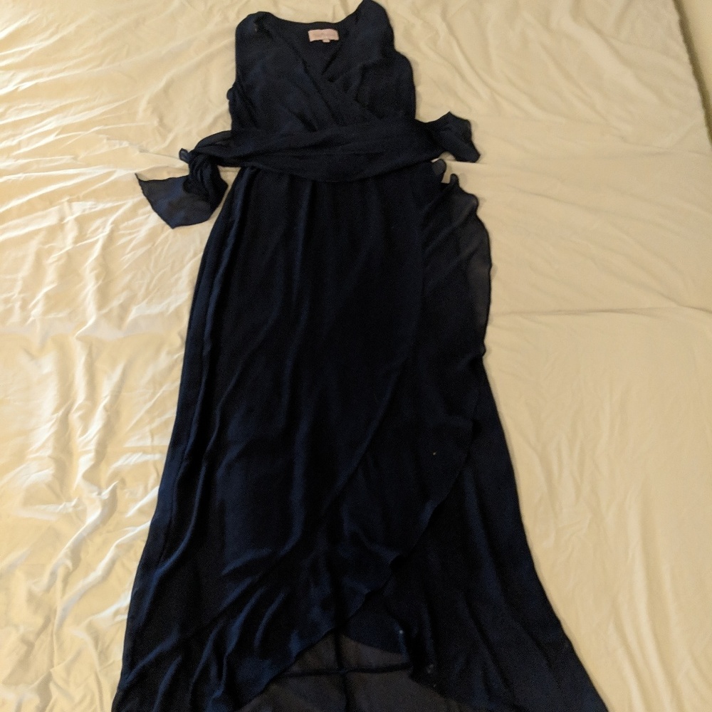 Dress- Navy - Picture 2 of 3
